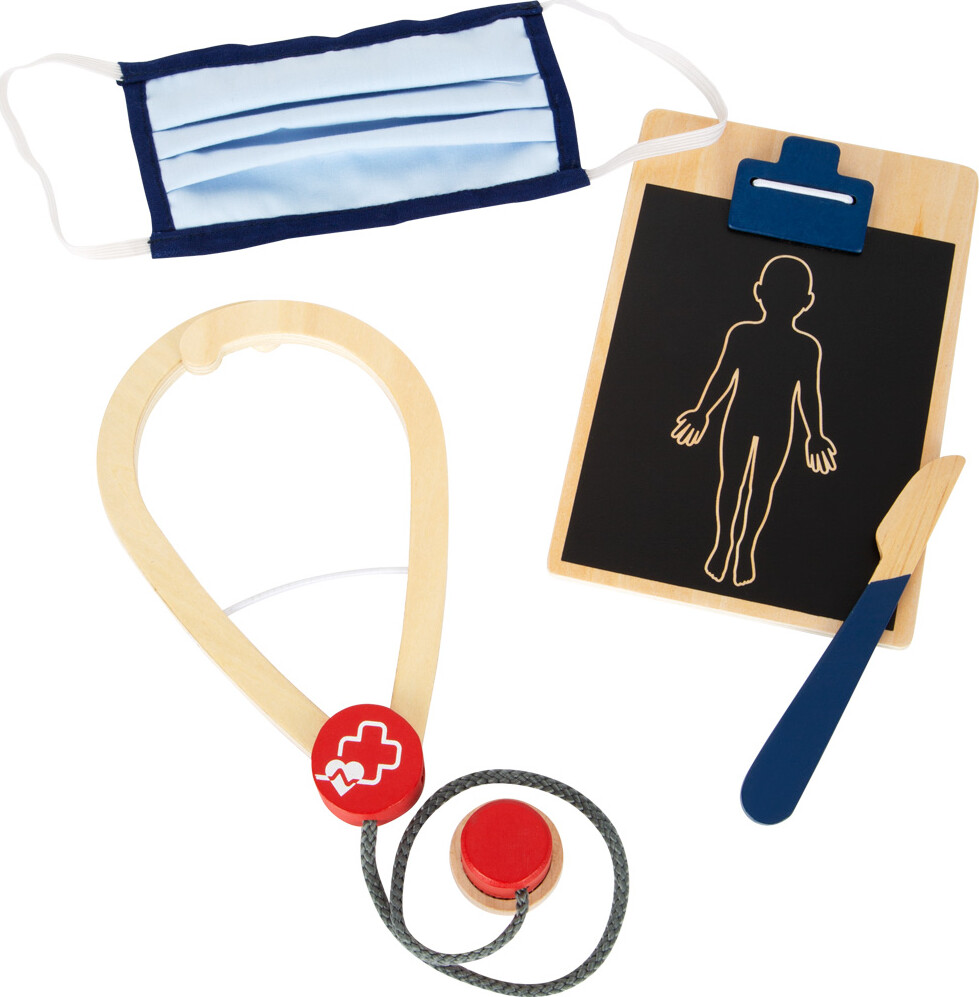 Akut Lægesæt Til Børn - Rygsæk Med Tilbehør - Small Foot