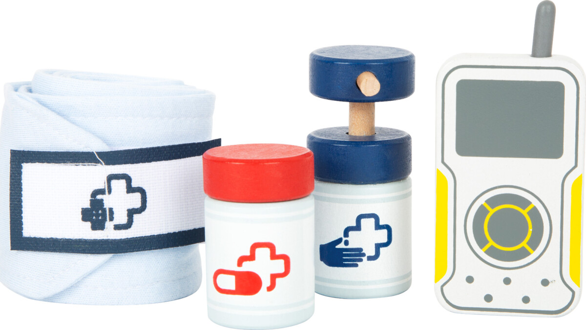 Akut Lægesæt Til Børn - Rygsæk Med Tilbehør - Small Foot