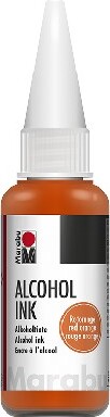 Marabu - Alcohol Ink - 20 Ml - Rød Orange 023