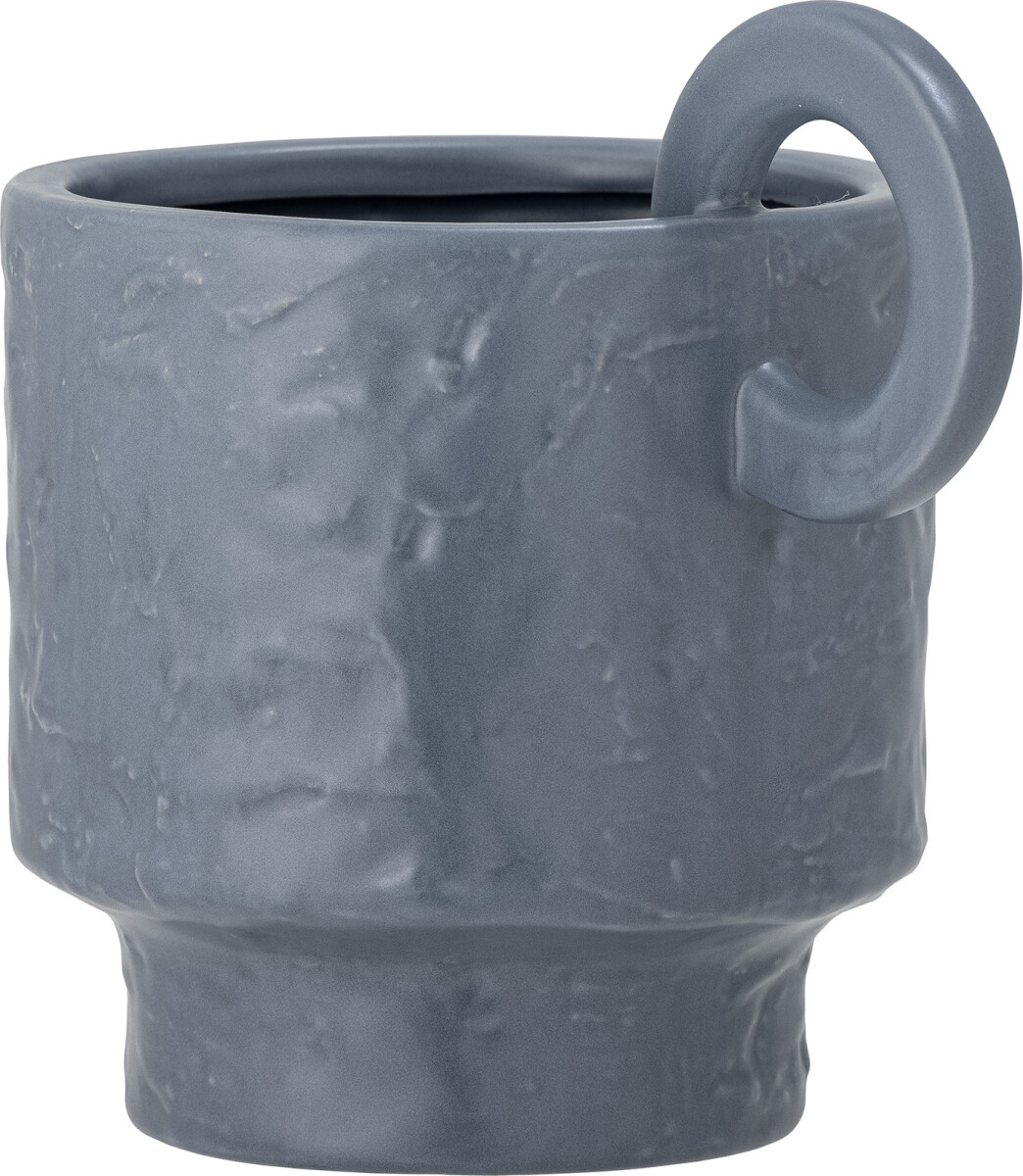 Bloomingville - Alfine Urtepotteskjuler - Blå - Stentøj Keramik