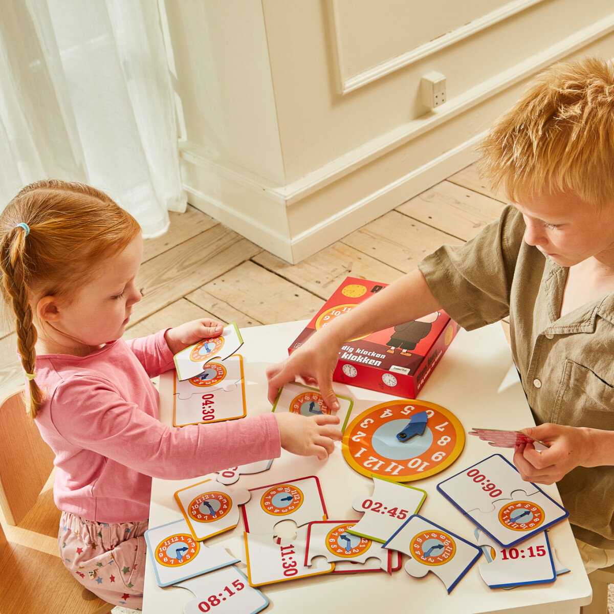 Alfons Åberg Spil - Lær Klokken At Kende