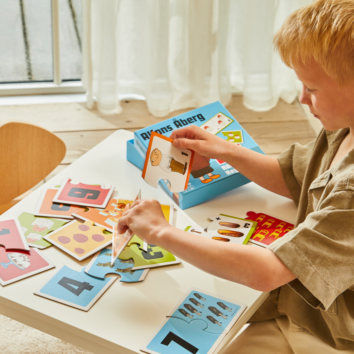 Alfons Åberg Spil - Regnespil - Matematikspil For Børn