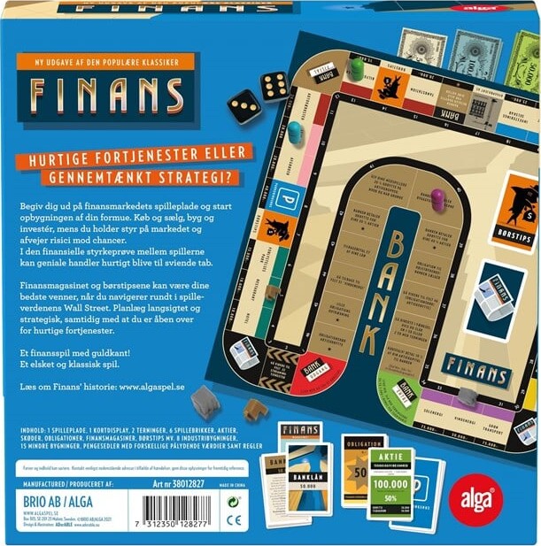 Finans Brætspil - Alga - Dk
