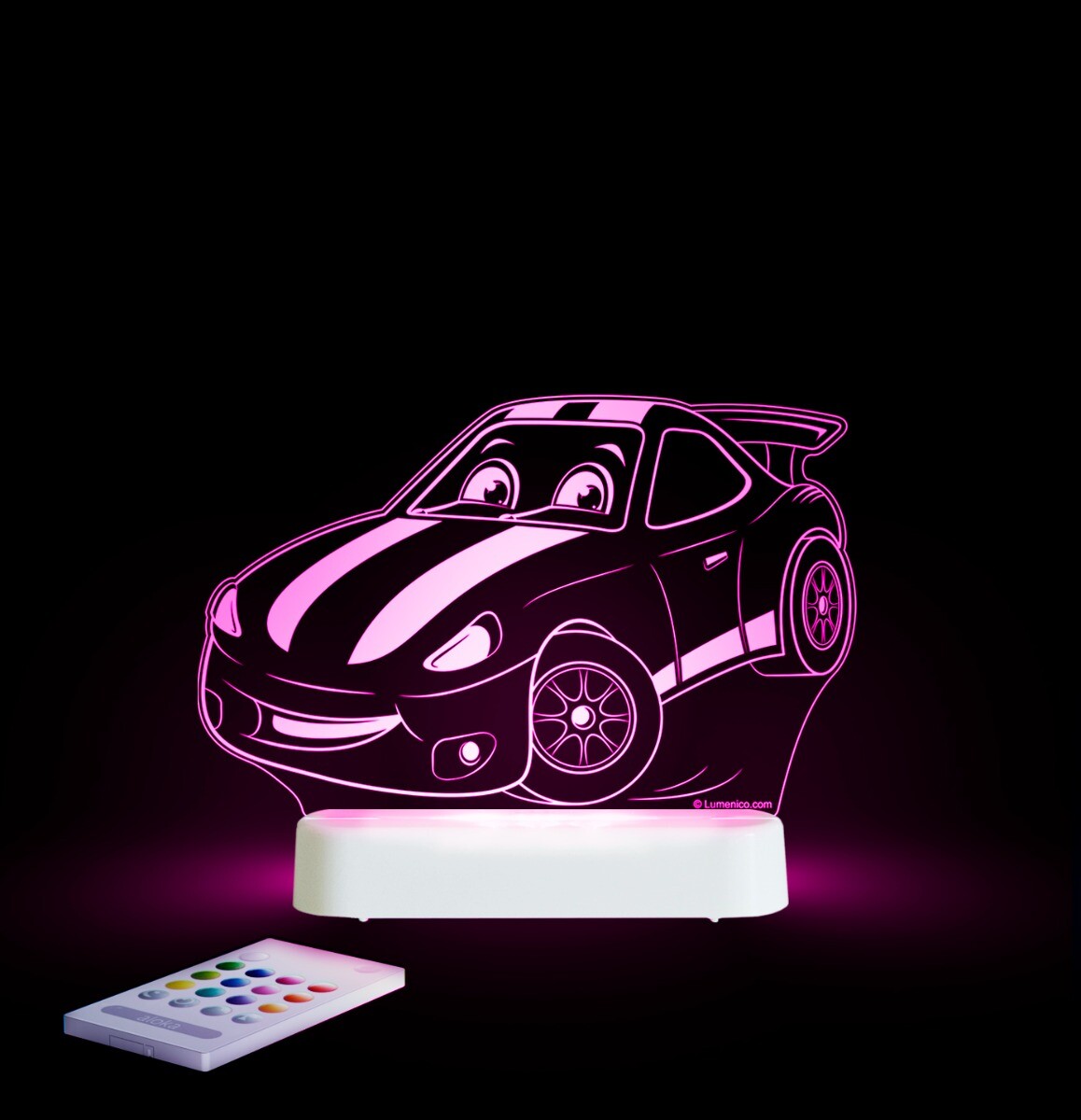 Aloka Sleepylight Vågelampe - Racerbil