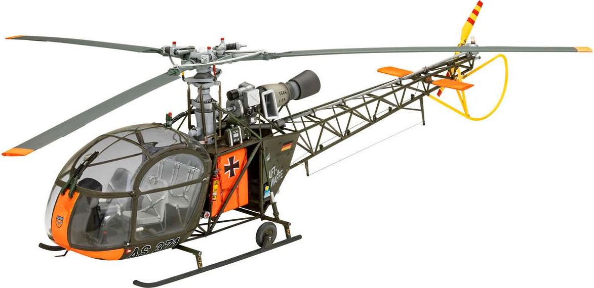 Revell - Alouette Ii Model Helikopter - 1 32 - Level 4 - 03804