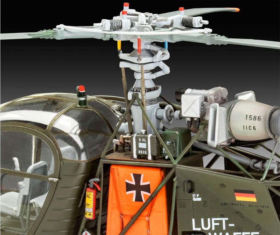 Revell - Alouette Ii Model Helikopter - 1 32 - Level 4 - 03804