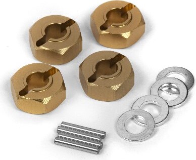 Aluminum 12Mm Wheel Hex Hub Set 4Pcs - Mv150184 - Maverick Rc