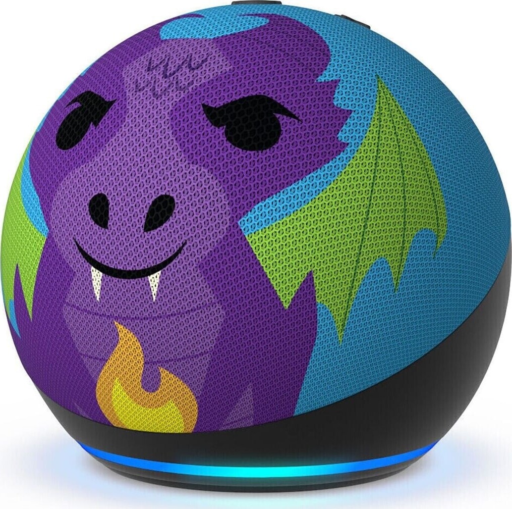 Amazon - Echo Dot Kids 5Th Gen Dragon Edition