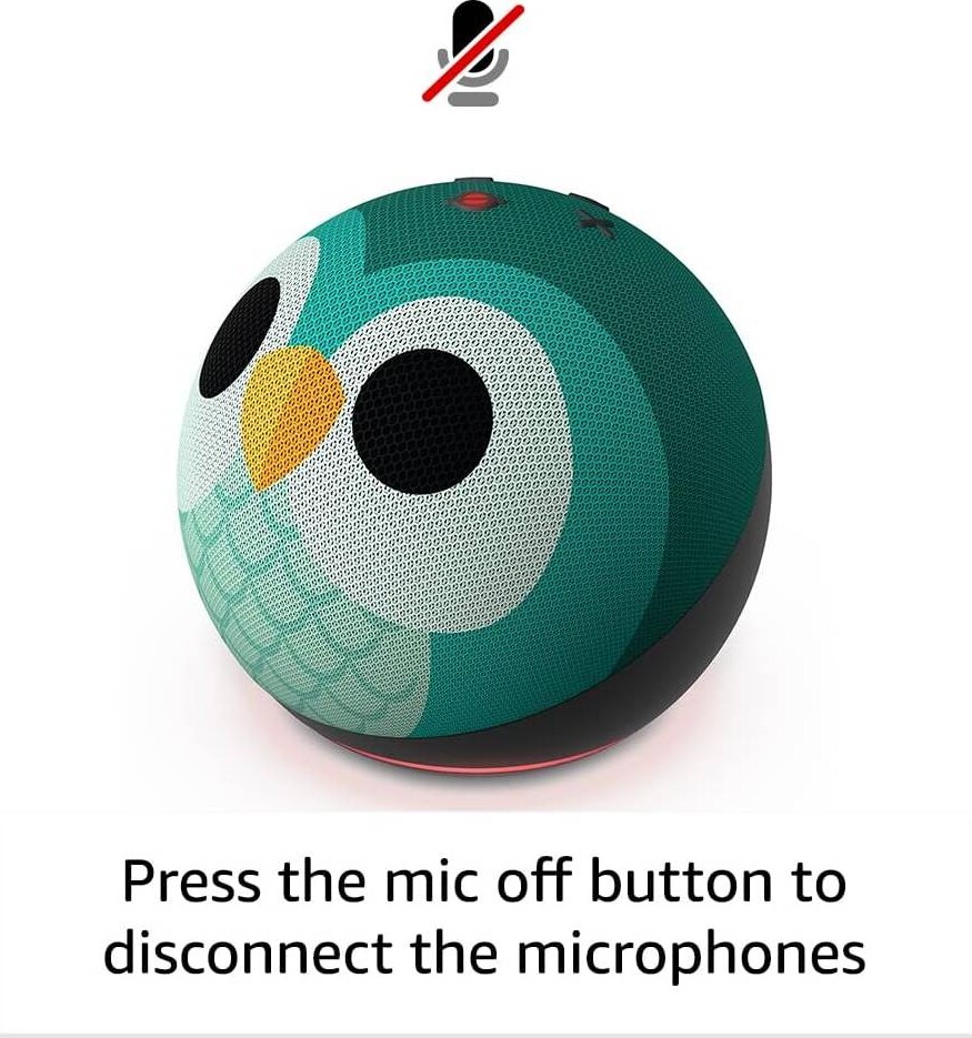 Amazon - Echo Dot Kids 5Th Gen Owl Edition