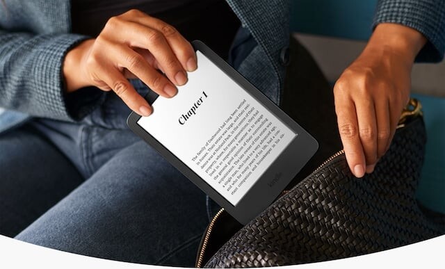 Amazon Kindle 2022 - 6 Ebook Reader - Sort - Annoncer - 16 Gb