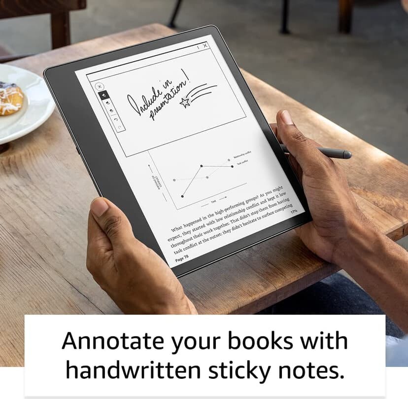 Amazon - Kindle Scribe 10 2 16Gb With Basic Pen Black With Ads