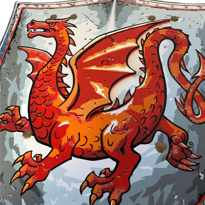 Amber Dragon-Skjold