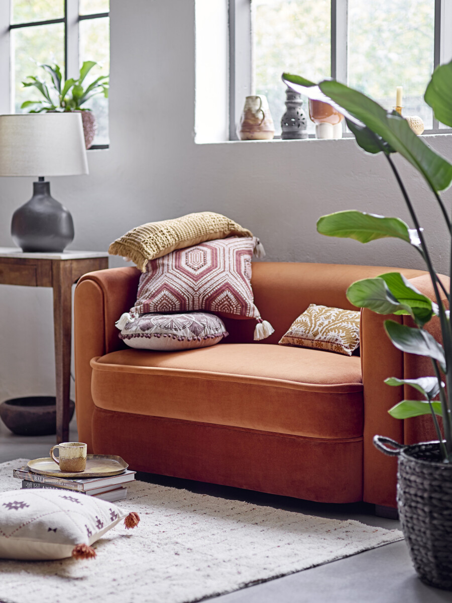 Creative Collection - Ameli Pude - Natur - Bomuld - 45X45 Cm