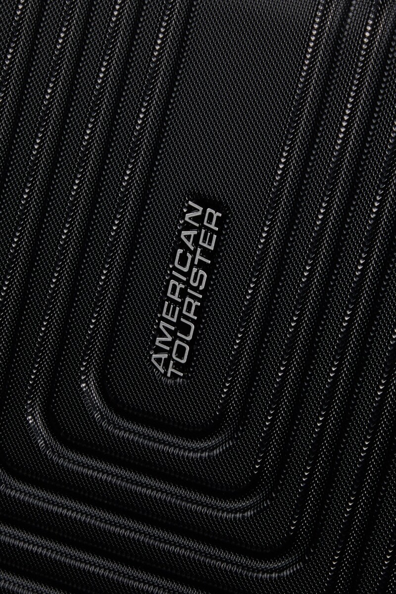 American Tourister - Niteline Suitcases - 3 Pcs - Midnight Black