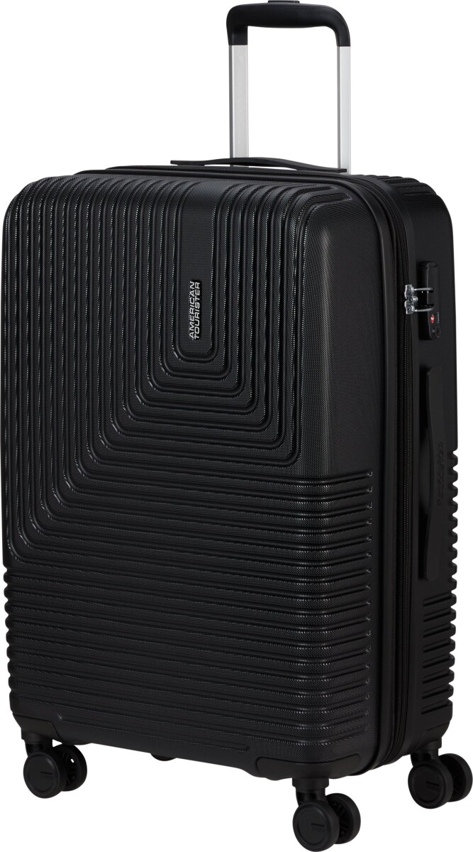 American Tourister - Niteline Suitcases - 3 Pcs - Midnight Black