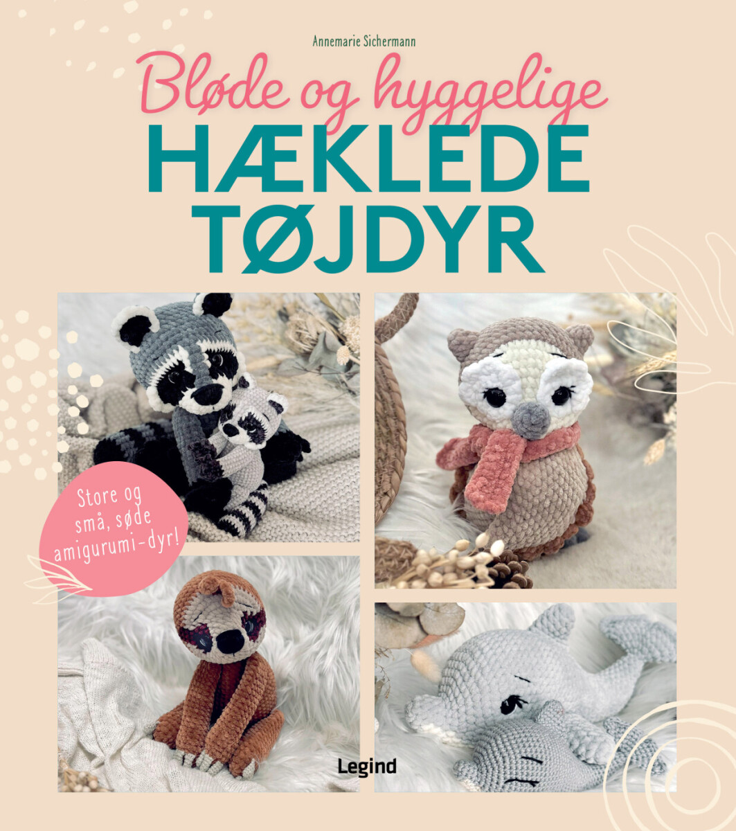 Bløde Og Hyggelige Hæklede Tøjdyr