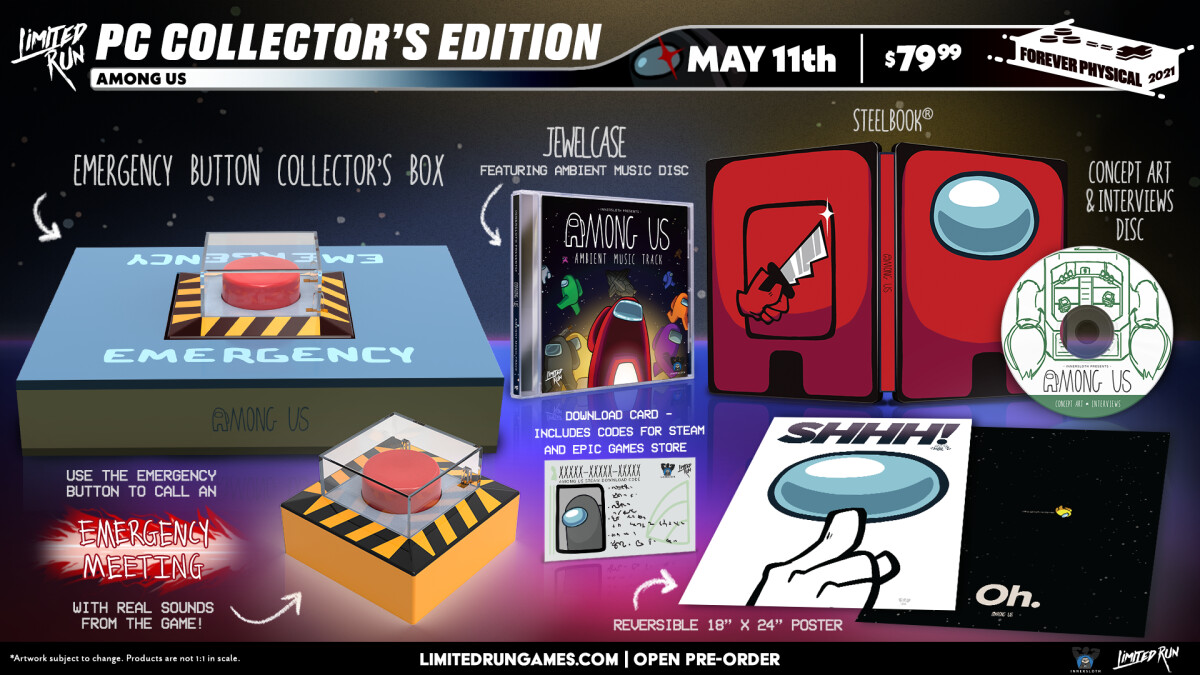 Among Us Collectors Edition Limited Run Import