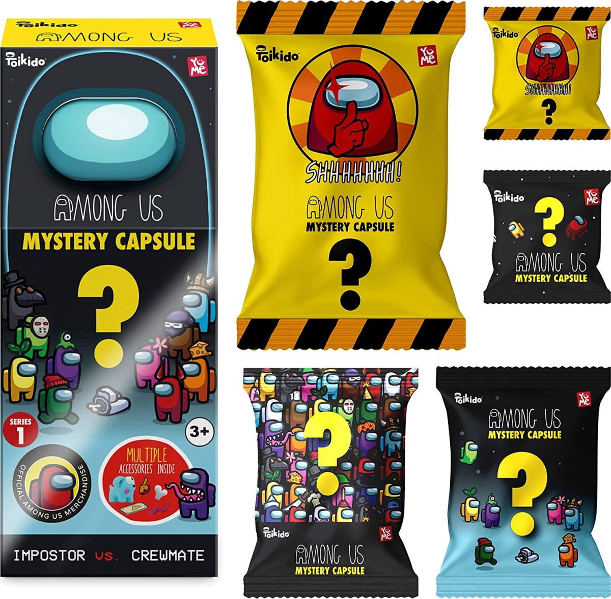 Among Us - Mystery Capsule - Impostor Vs Crewmate