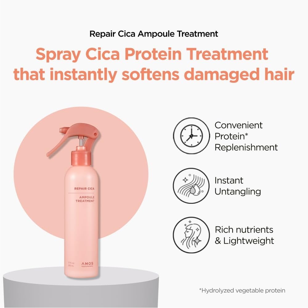 Amos Professional - Repair Cica Ampoule Treatment - 230 Ml