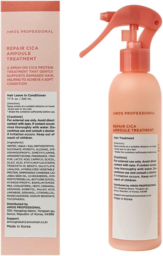 Amos Professional - Repair Cica Ampoule Treatment - 230 Ml