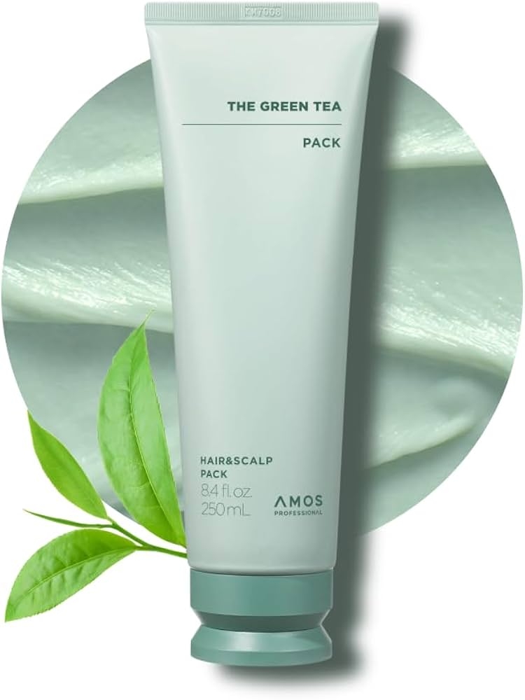 Amos Professional - The Green Tea Moisturizing Pack - Green - 250 Ml