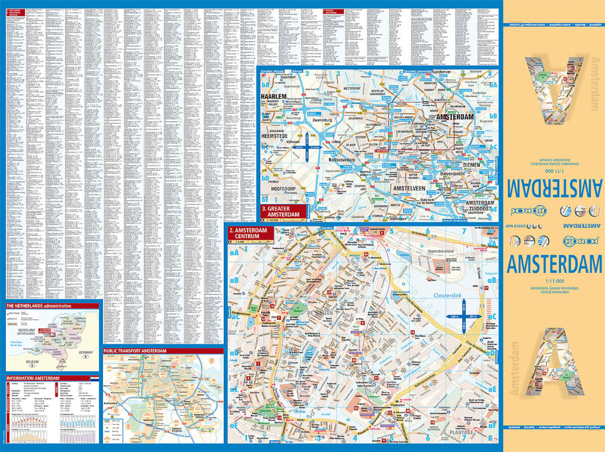 Amsterdam - Borch Maps