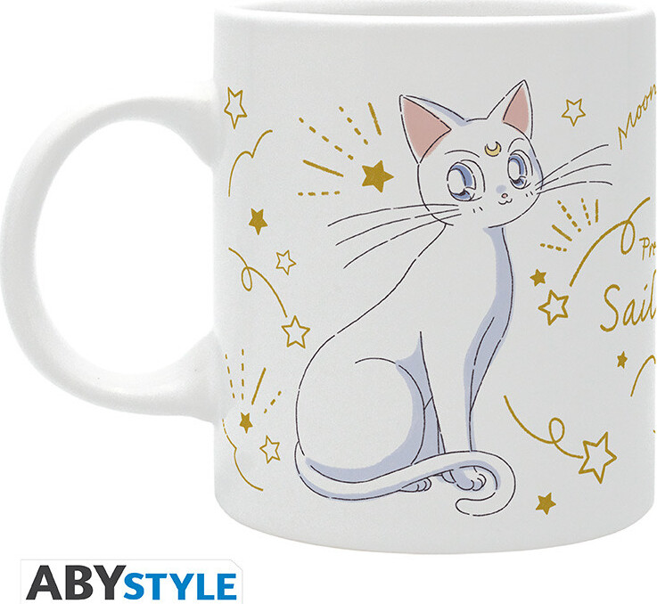 Amstyle - Sailor Moon Mug - Luna Artemis Cats - 320 Ml