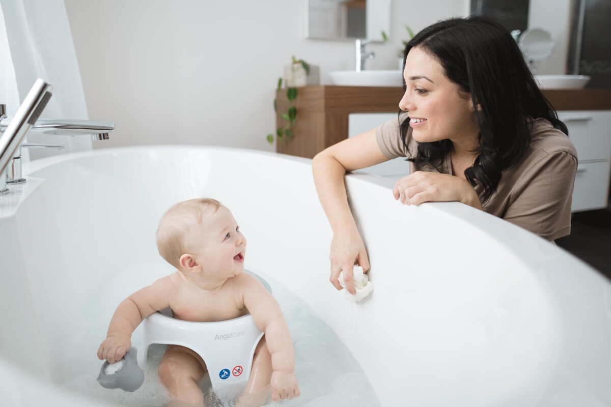 Angelcare - Badesæde - Grå