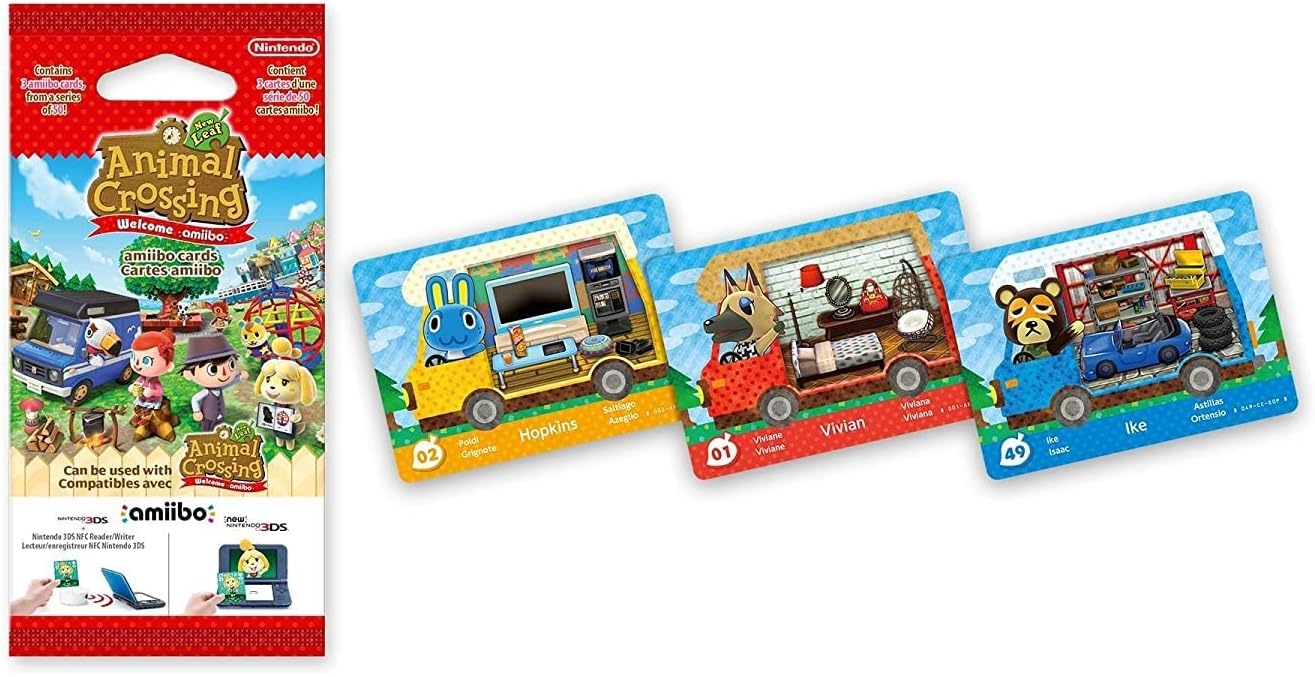 Amiibo Kort - Animal Crossing - Welcome Amiibo