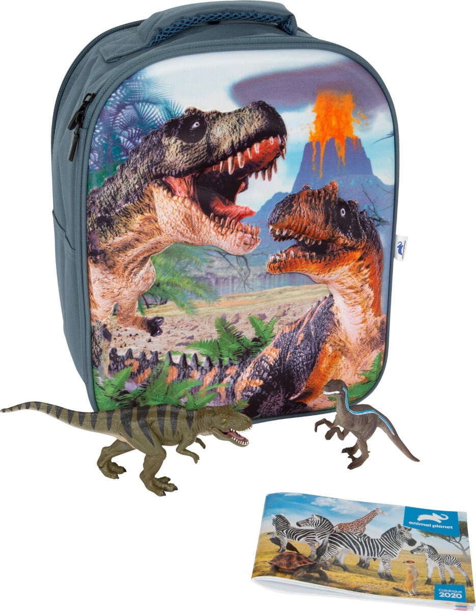 Animal Planet - 3D Rygsæk Med Dyr - Dinosaur