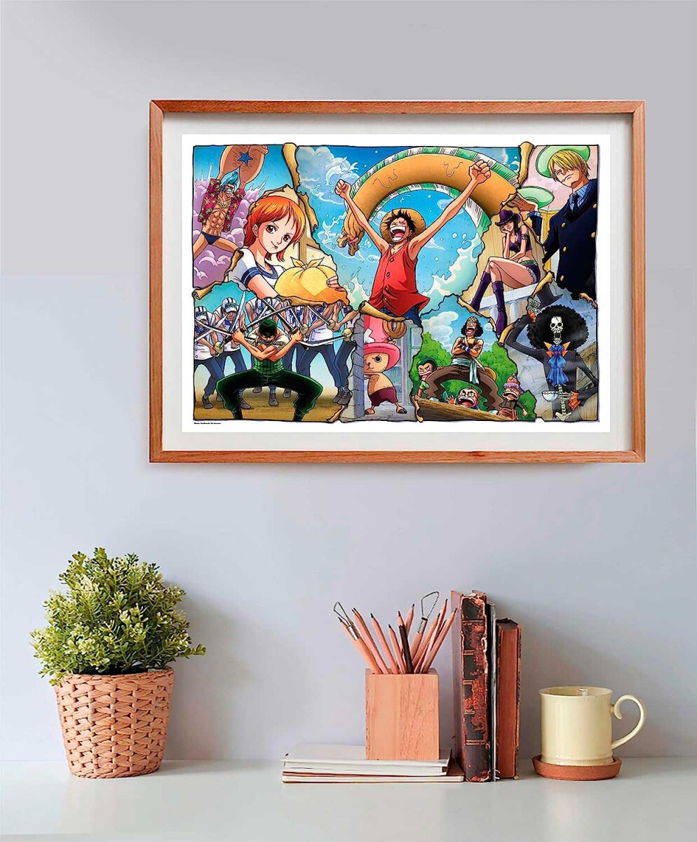 One Piece Puslespil - Clementoni - Anime Collection - 500 Brikker