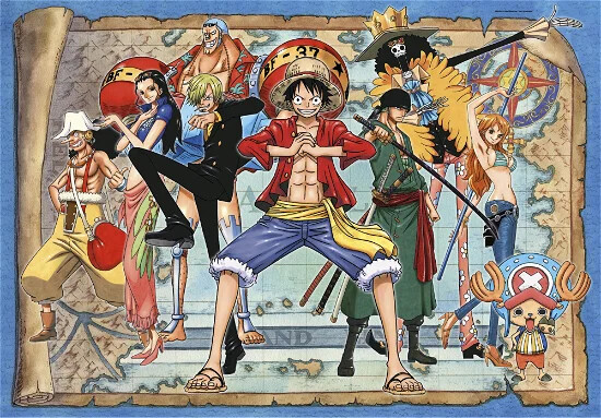 One Piece Puslespil - Anime Collection - Clementoni - 500 Brikker