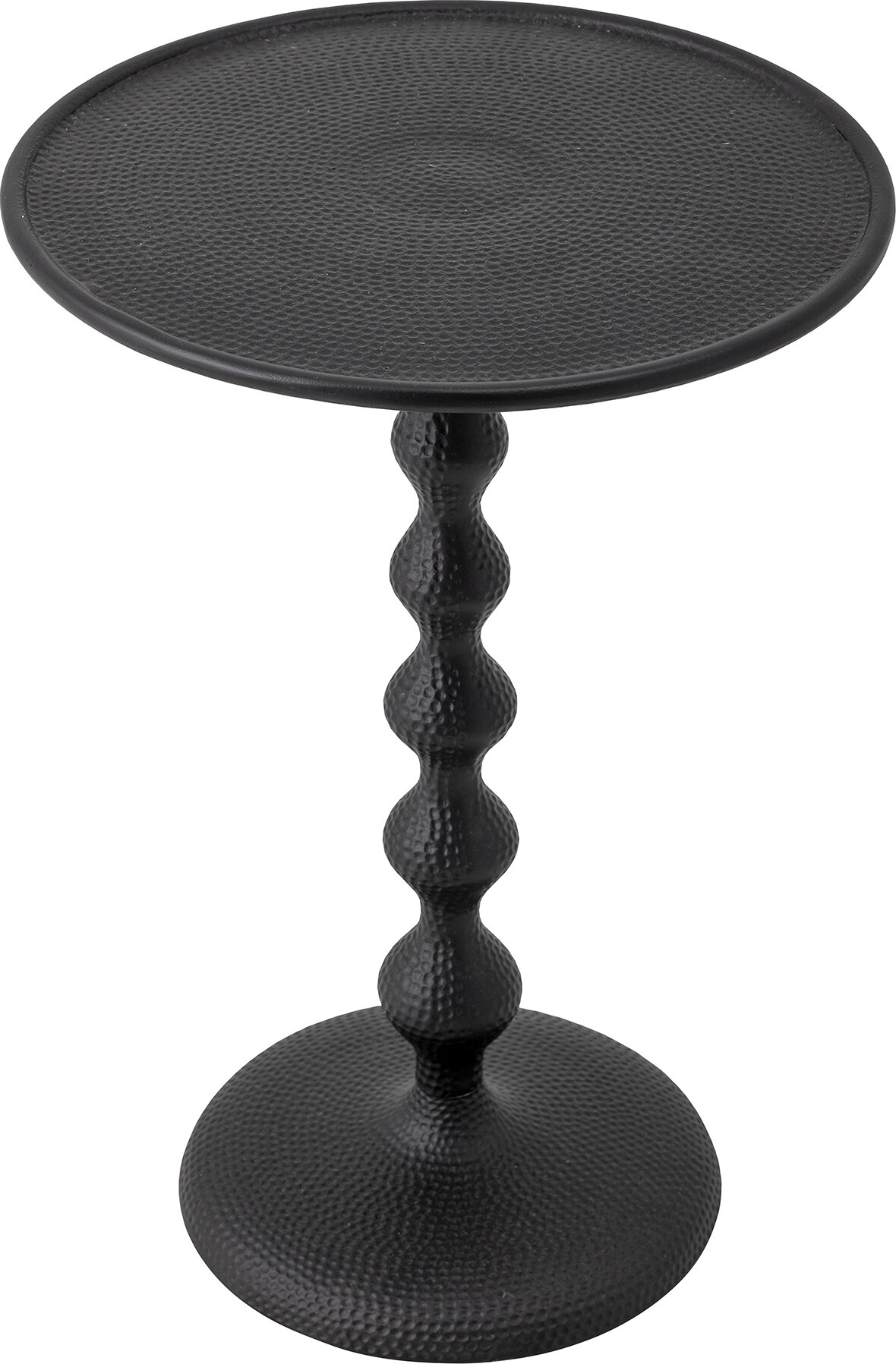 Bloomingville - Anka Sidebord - Sort - Aluminium - Rundt