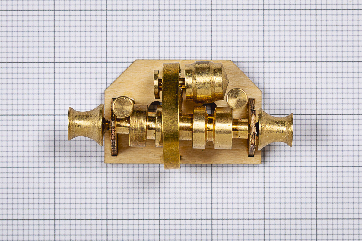 Billing Boats Fittings - Ankerspil - 43 X 20 Mm