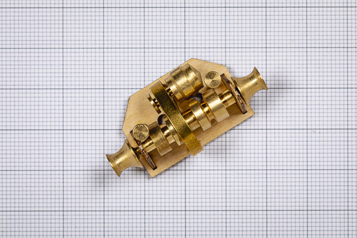 Billing Boats Fittings - Ankerspil - 43 X 20 Mm