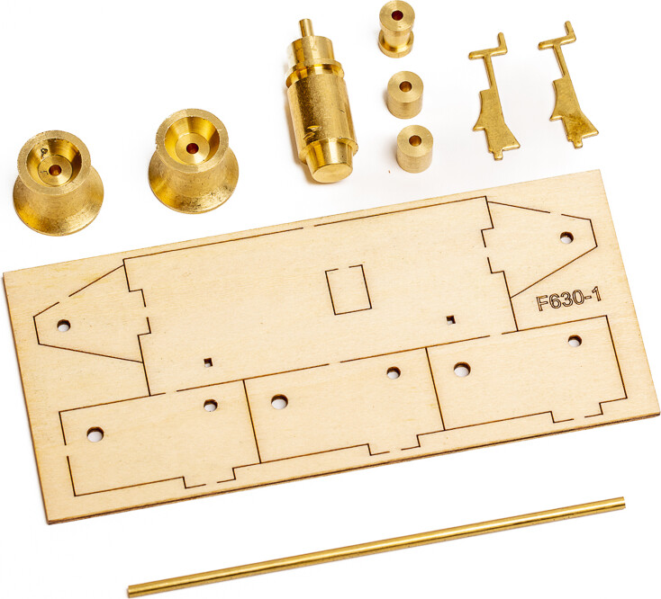 Billing Boats Fittings - Ankerspil - 80 X 23 Mm