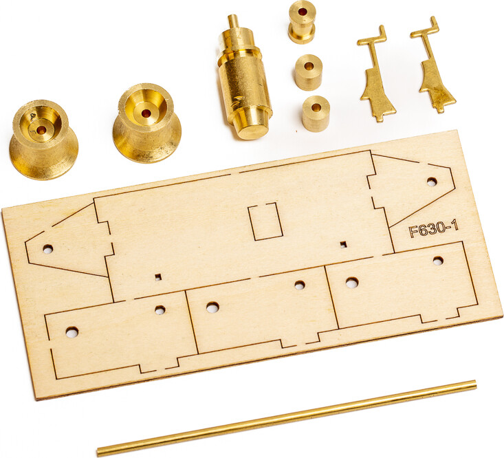 Billing Boats Fittings - Ankerspil - 80 X 23 Mm