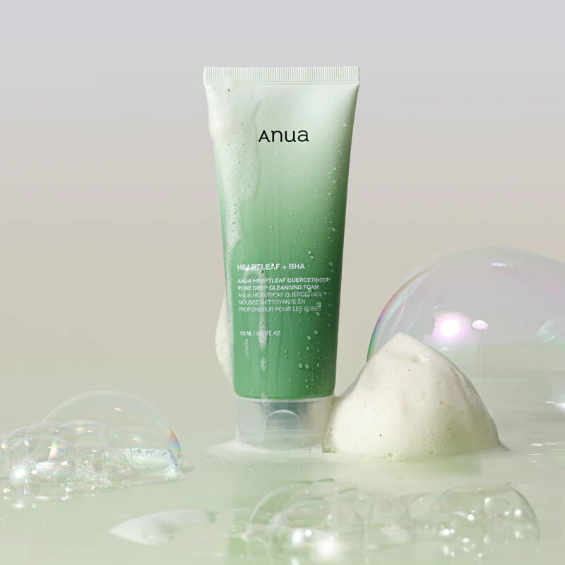 Anua - Heartleaf Quercetinol Pore Deep Cleansing Foam 150 Ml - Rens