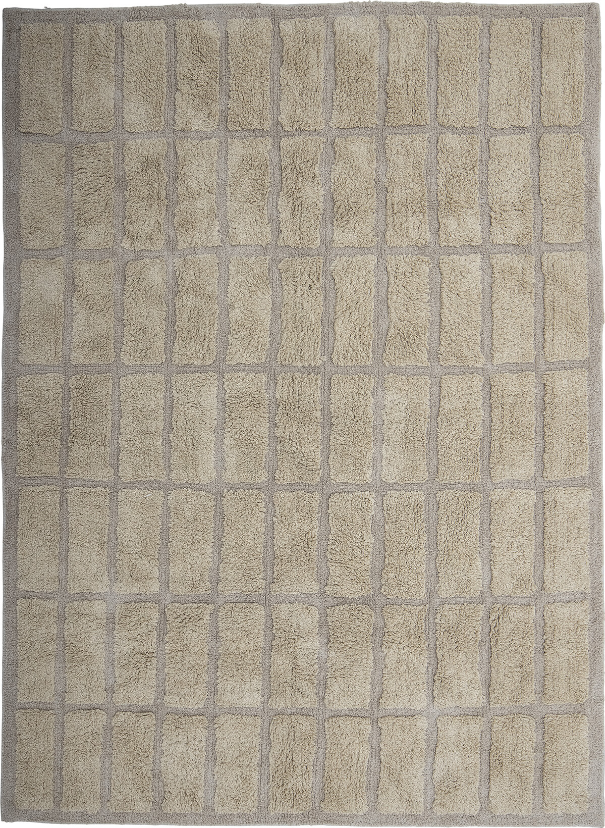 Bloomingville - Any Tæppe - Natur - Bomuld - 150X210 Cm