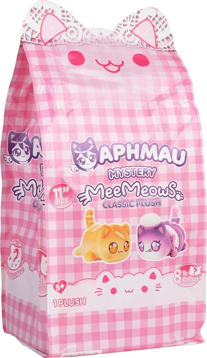Aphmau - Mystery Meemeows Bakery Plush - Bamse - Assorteret