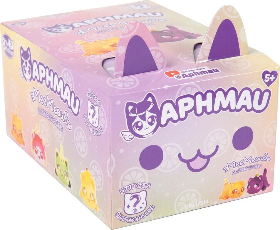 Aphmau - Meemeows Mystery Plush - Katte Bamse - Overraskelse