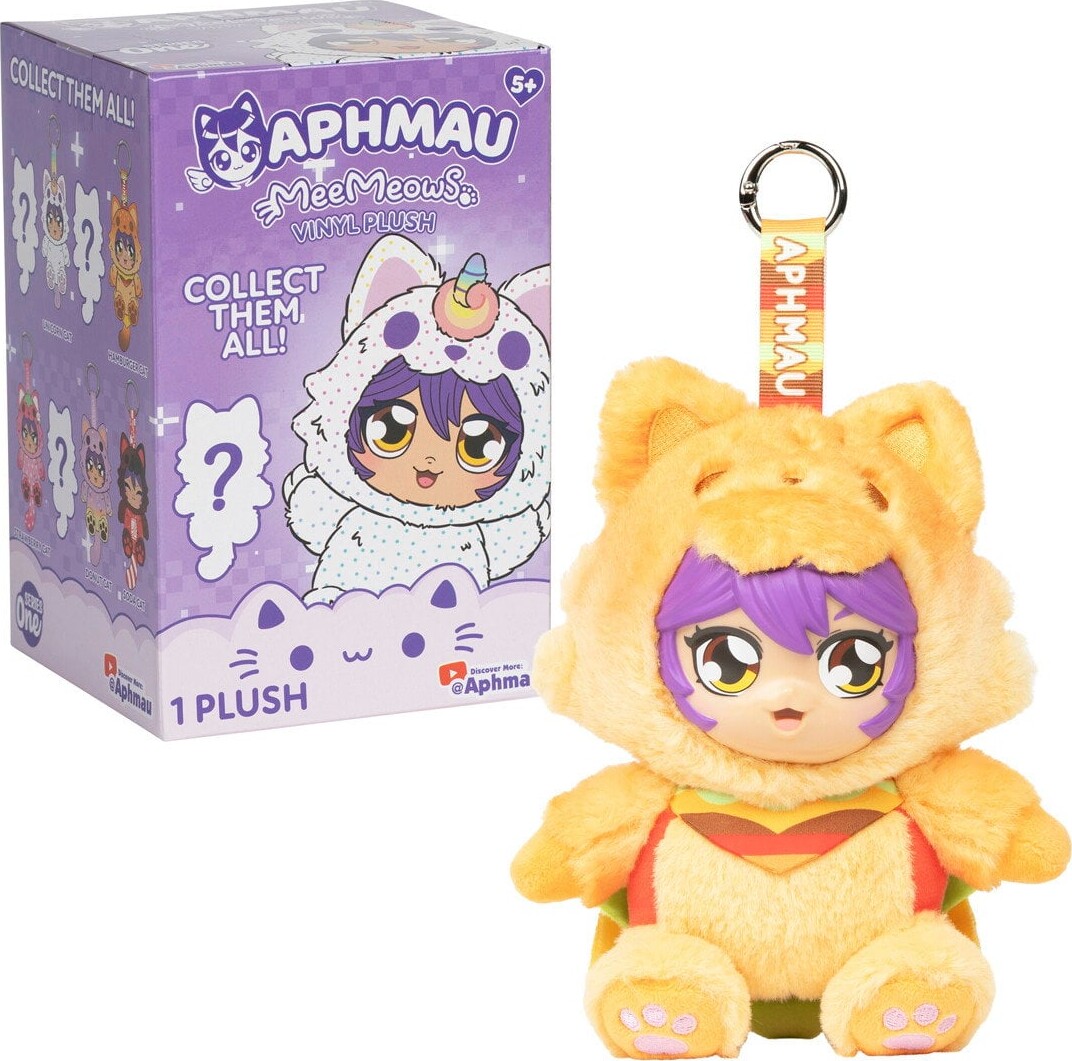 Aphmau - Meemeows Vinyl Plush - Nøglering - 15 Cm - Assorteret