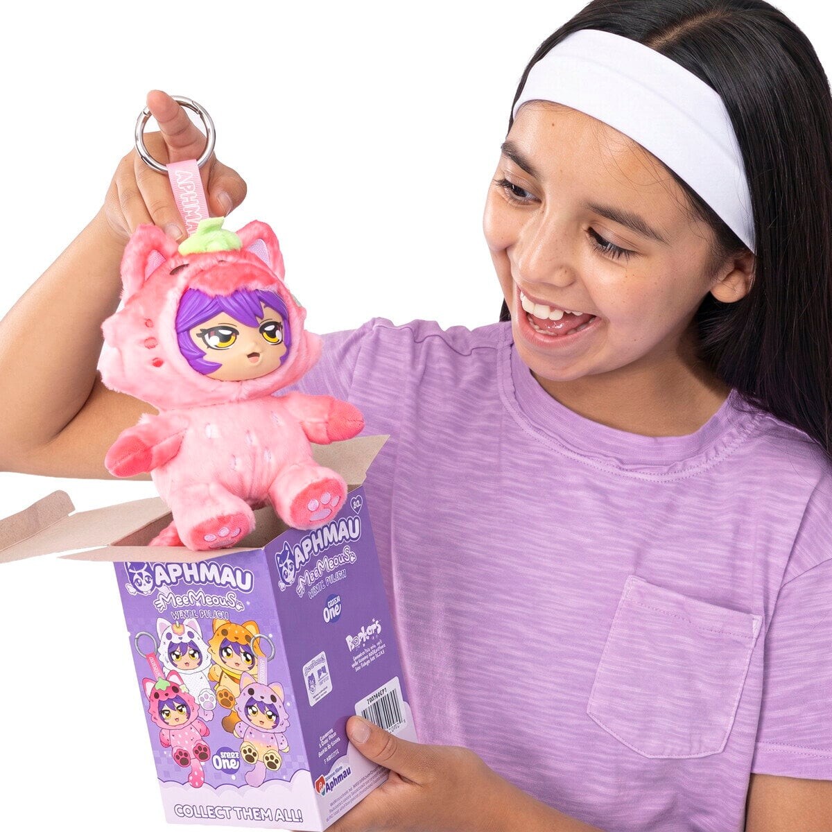 Aphmau - Meemeows Vinyl Plush - Nøglering - 15 Cm - Assorteret