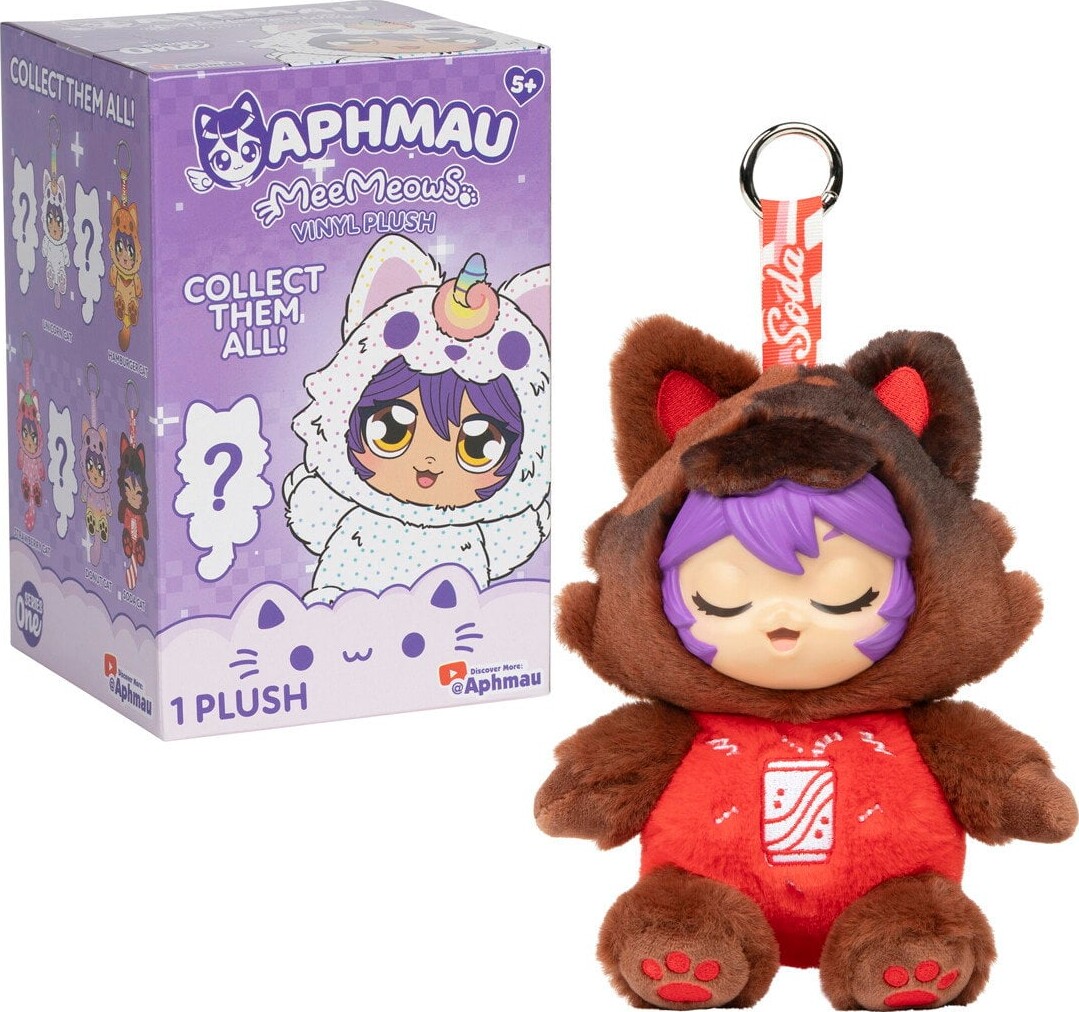 Aphmau - Meemeows Vinyl Plush - Nøglering - 15 Cm - Assorteret