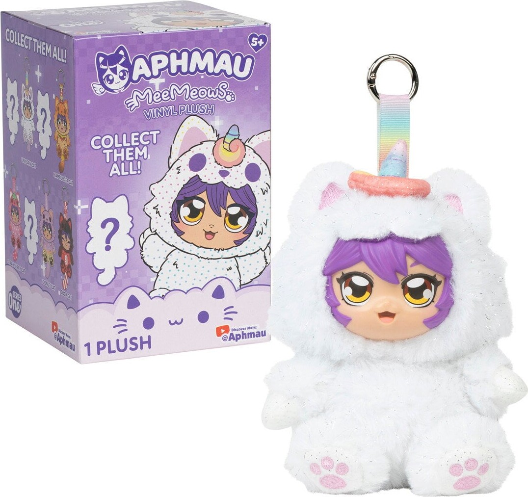 Aphmau - Meemeows Vinyl Plush - Nøglering - 15 Cm - Assorteret