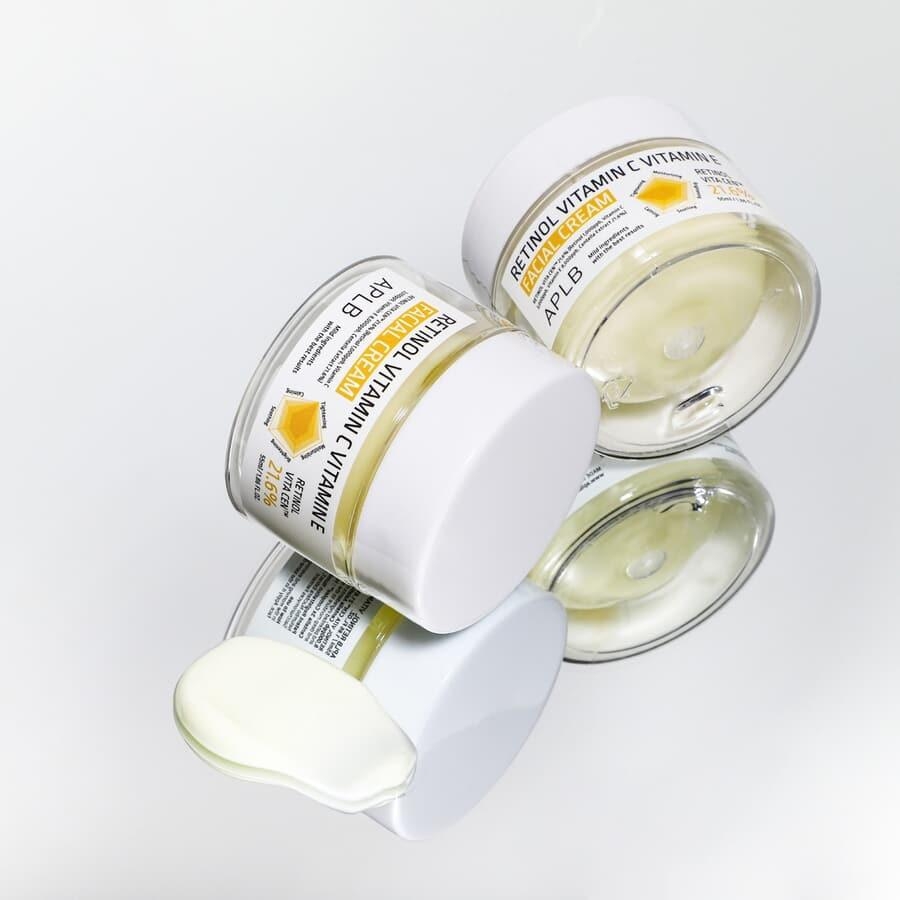 Aplb - Retinol Vitamin C Vitamin E Facial Cream - 55 Ml