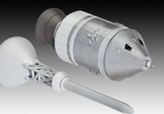 Revell - Apollo Saturn V Model Rumraket - 1 144 - 04909