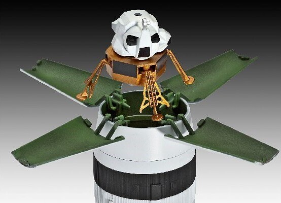Revell - Apollo Saturn V Model Rumraket - 1 144 - 04909