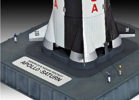 Revell - Apollo Saturn V Model Rumraket - 1 144 - 04909