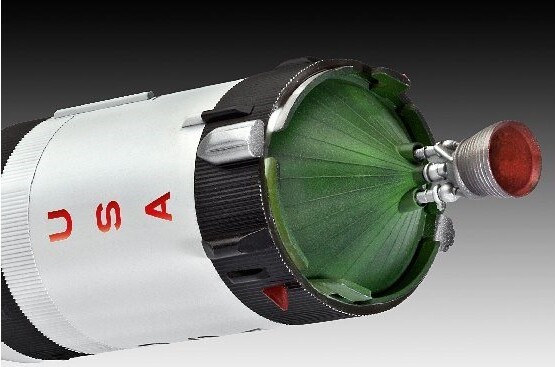Revell - Apollo Saturn V Model Rumraket - 1 144 - 04909
